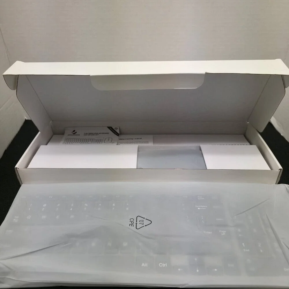 JoyAccess Wireless Keyboard Mouse Combo Black/Grey Battery Operated‎ New